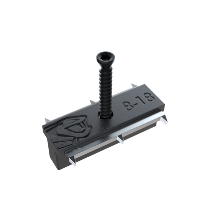 Vis hybride inox 8-18 pour lambourde aluminium et lame composite