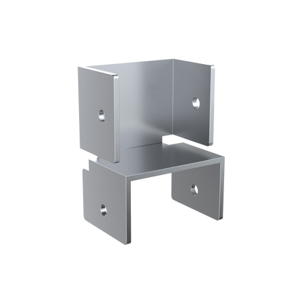 Connecteur structural en aluminium, accessoire pour lambourde en fixation