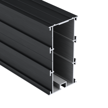 Lambourde aluminium 120x60 mm gamme Structural vue détourée