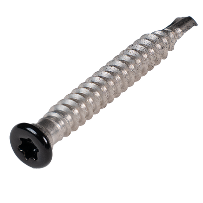 Cobra Stainless steel  5.5x45mm screw for aluminium joist  Colored head (50pcs)