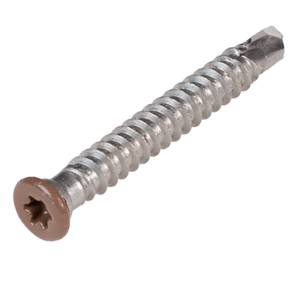 Vis inox pour lambourde aluminium 5x45 mm, essences compatibles: ipé