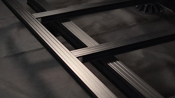 structure lambourde aluminium terrasse